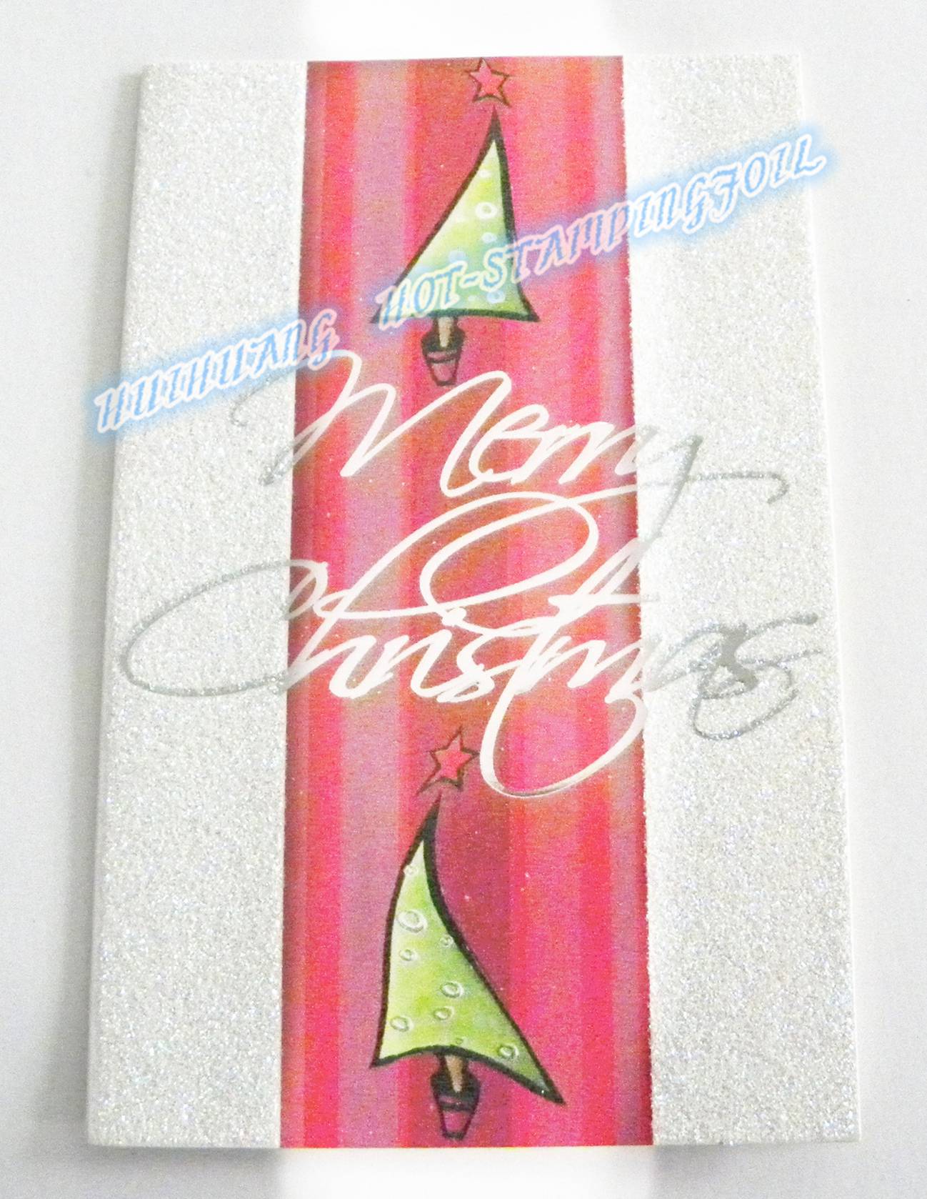 Hot Stamping Foil for Christmas Card